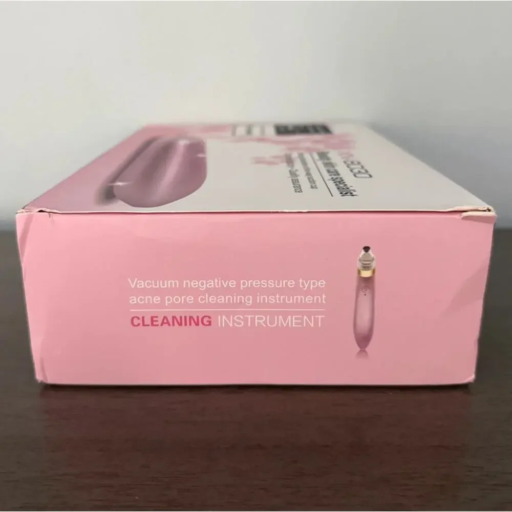 Electric Facial Pore Cleaner Blackhead Vacuum Suction Remover NEW